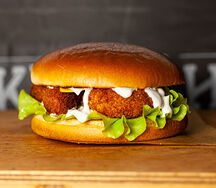 С креветками и фри