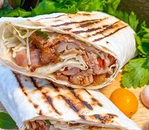 Шаурма со свининой