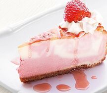 Чизкейк малиновый