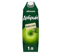 Сок Добрый Яблоко, 1л