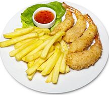 Креветки Темпура