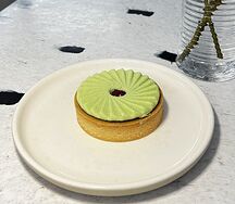 Тарт Фисташка-малина