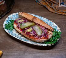 Донер из курицы в хлебе