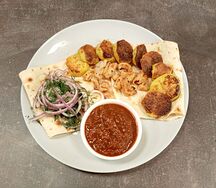 Картофель с курдюком