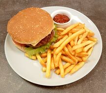 Мангал-чизбургер