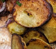 Картофель на углях