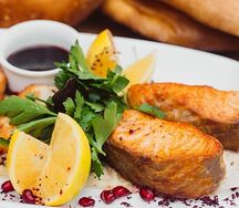 Сёмга на мангале