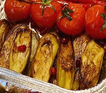 Баклажан на углях