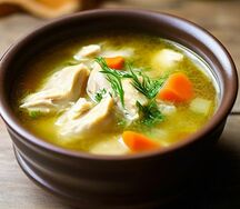 Куриная лапша 