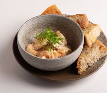 Креветки в соусе Бер-блан