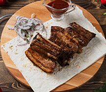 Шашлык из грудинки