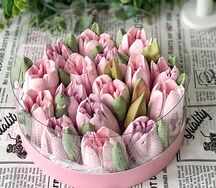 Зефирные тюльпаны