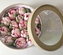 Зефирные розовые тюльпаны