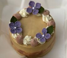 Бенто Шоколадный бисквит с вишней