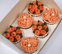 Капкейк ванильный с манго