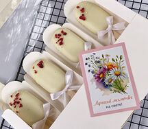 Кейк-попс Кокосовое эскимо