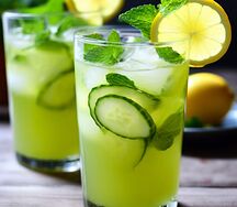 Лимонад огурец-мята