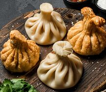 Хинкали с курицей