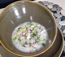 Окрошка на айране