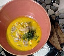 Грибной с курочкой