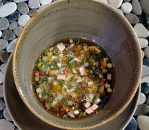 Окрошка на квасе