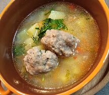 Суп гороховый