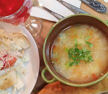 Суп куриный