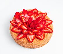 Торт Наполеон по-домашнему с декором №7