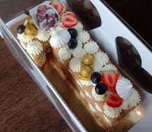 Торт Медовик Цифра 1 годик