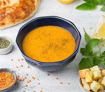 Крем-суп из чечевицы