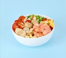 Поке гребешок- креветка Большой