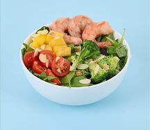 Боул с креветкой