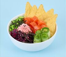 Поке Лосось крем-чиз Большой