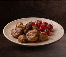 Грибы на мангале