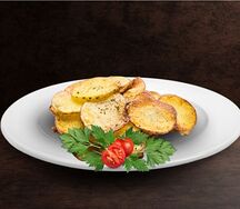 Картофель на мангале