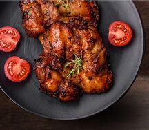 Шашлык из куриного филе