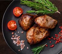 Шашлык из cвинoй шейки