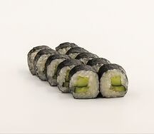 Ролл с огурцом