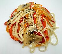 Удон с овощами