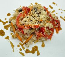 Рис с овощами