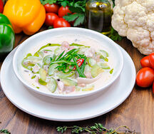 Каламари кон крема