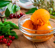 Сорбет Облепиховый