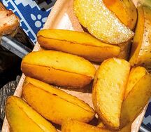 Картофель дольками