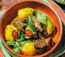 Баранина с картофелем