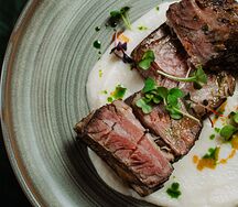 Томленое ребро теленка