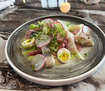 Амстердамский салат с сельдью