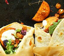 Бургер из телятины в лаваше