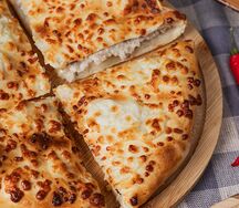 Хачапури с ветчиной и сыром