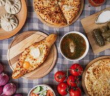 Обед из трёх блюд