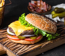 Бургер классический с сыром